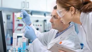 Scentists research laboratory