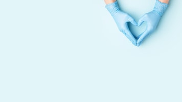 hands making heart shape