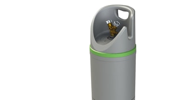 High pressure composite cylinders