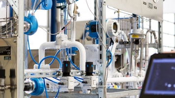 Hine cryogenic test rig