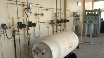I gas ammonia filling plant in turkey