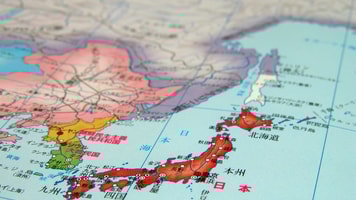 Japan map