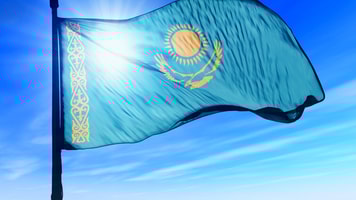 Kazakhstan flag