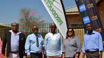 Lebeko High School Library Opening
