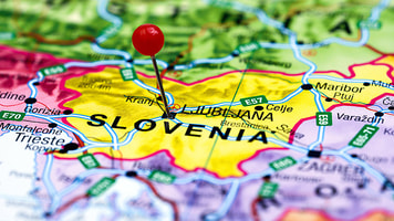 Ljubljana, Slovenia map