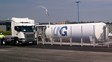 Chart-Gasum LNG station
