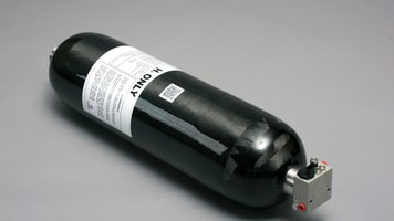 Luxfer G-Stor H2 Cylinder with Valve