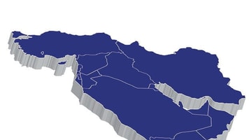 A 3D portrait of the Middle East landscape