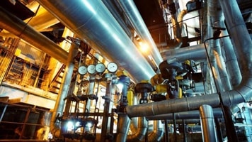 power to gas pipes