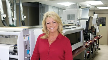 President and CEO, Karen Stevens, Label Solutions