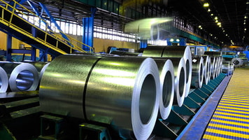 Sheet steel rolls