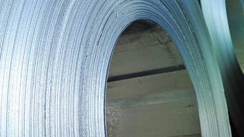 Sheet steel rolls