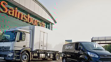 Sainsbury nitrogen truck