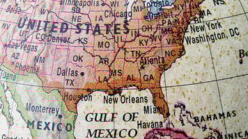 map of america