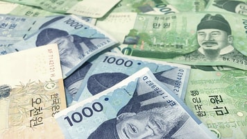 South korea currency money finance financial