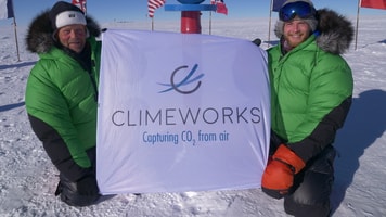 Swans at south pole with cw flag preview