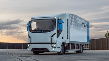Tevva_hydrogen_electric_HGV featuring Luxfer technology