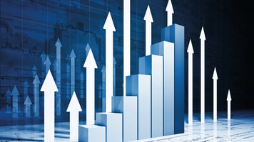 Upward trend graph