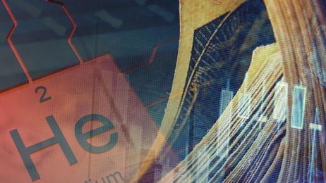 helium symbol and dollar