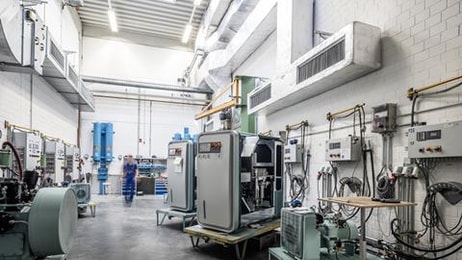 Sauer Compressors _ Every compressor is subject to a test bench run of at least 16 hours before delivery