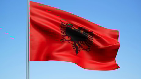 albania flag