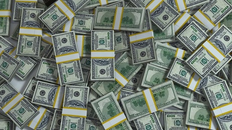 American us dollar money finance currency