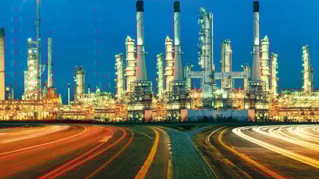 Bulk gas distribution