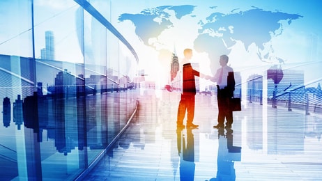 business deals work together
