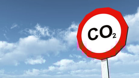 Carbon dioxide CO2 green