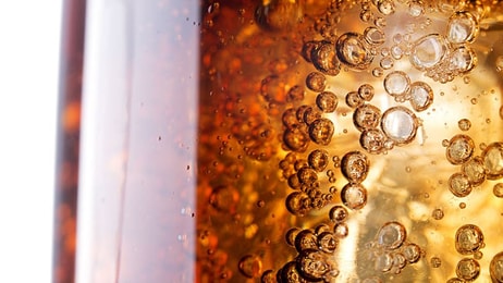 Beverages fizz carbon dioxide