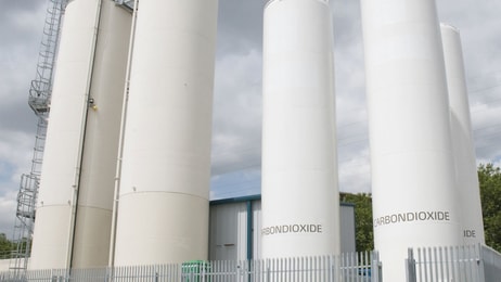carbon dioxide tanks