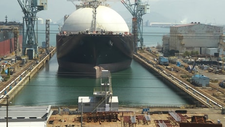 LNG shipyard