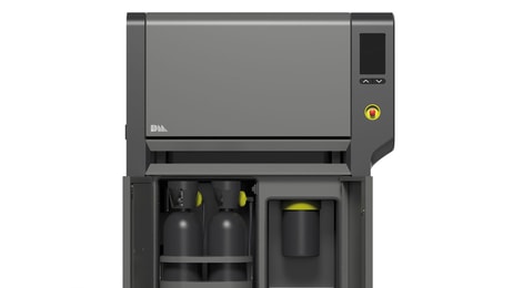 desktop metal portable gas container