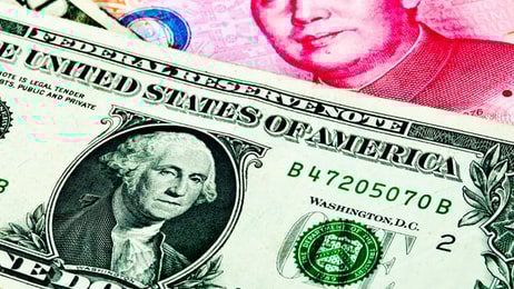 US China dollars money finance