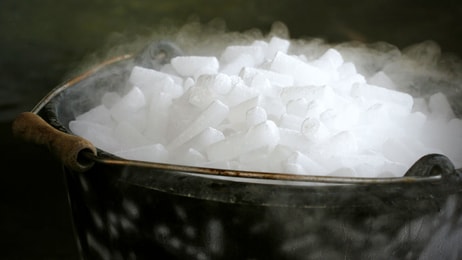 dry ice