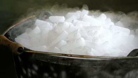 dry ice