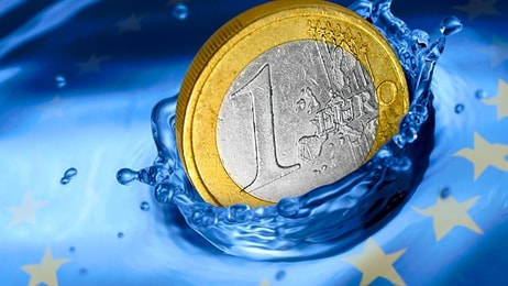 Euro currency financial