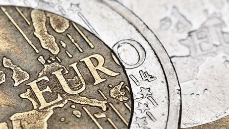 Financial Euro currency