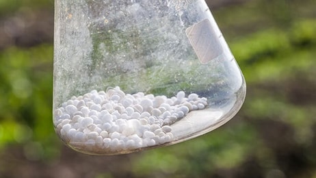 Fertiliser ammonia sample
