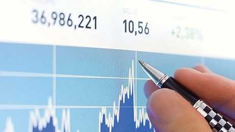 Finance statistics chart
