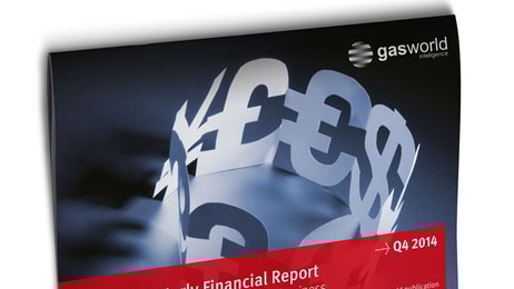 Business intelligence financial report cover