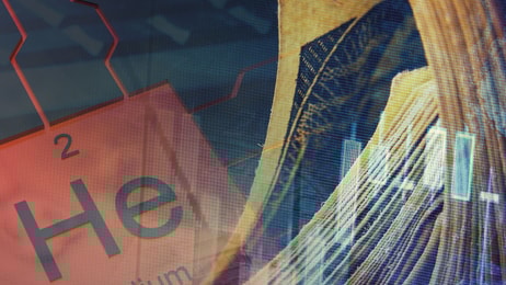 helium symbol and dollar