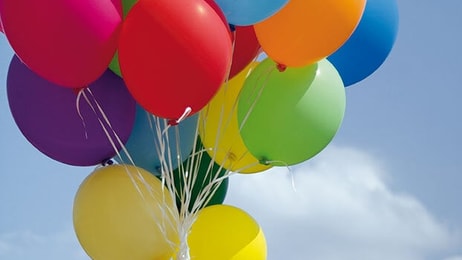 Helium balloons Linde