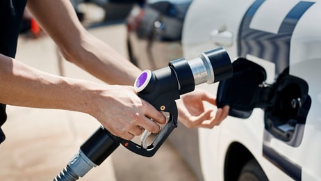 Hydrogen fuel filling
