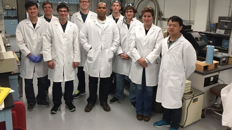 HyperSolar hydrogen research team at University of Iowa