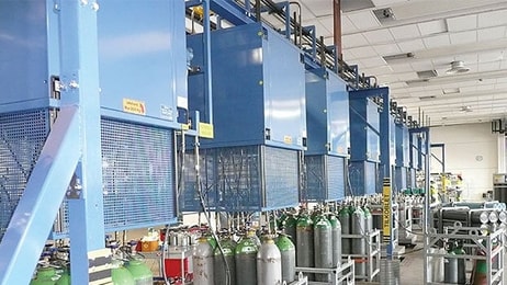 IGAS Cylinder filling facility