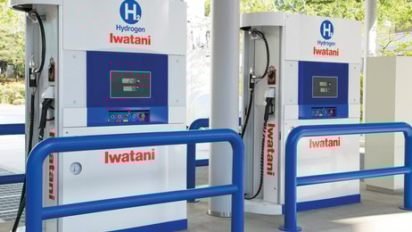 Iwatani refuelling station pumps hydrogen cropped