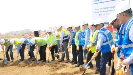 Jgpc jazan industrial gas complex ground breaking