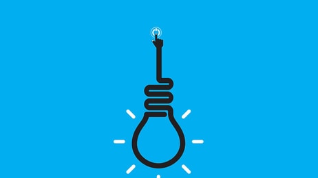 lightbulb ideas concept