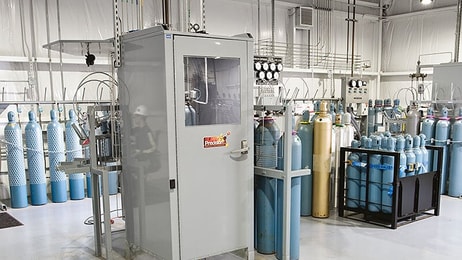 linde gas left side of facility